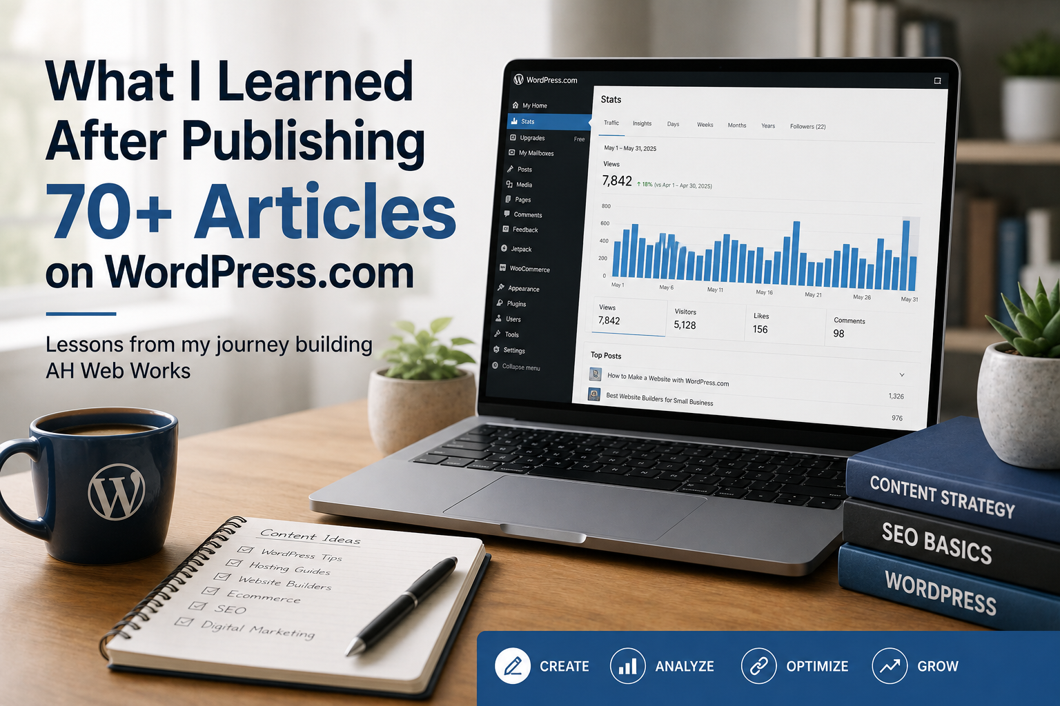 What I Learned After Publishing 70+ Articles on WordPress.com