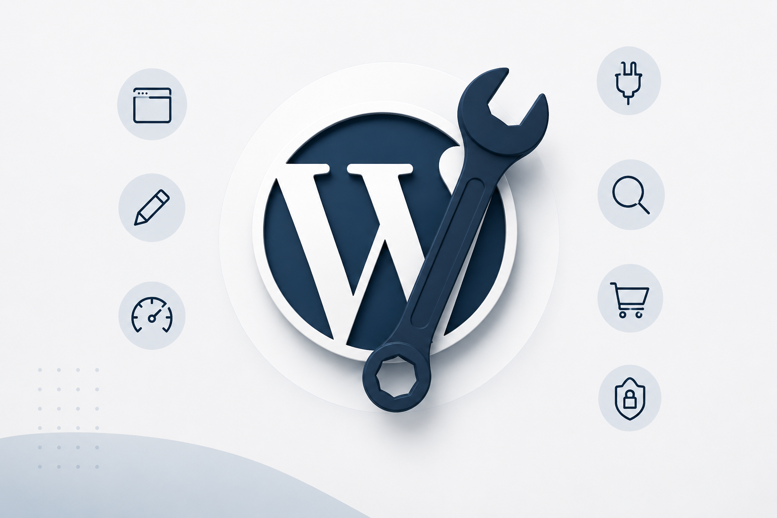 WordPress website design, SEO, plugins, ecommerce and performance services by AH Web Works